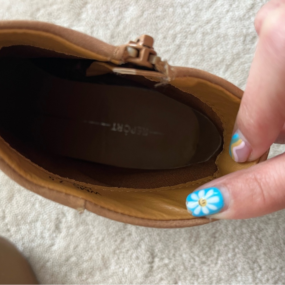Report Tan Ankle Booties - Picture 3 of 4